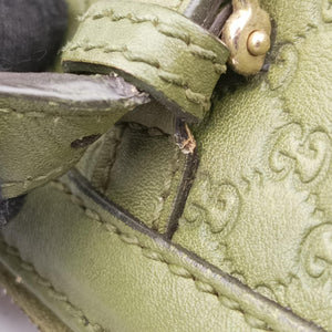 Vintage Gucci Microguccissima Green Leather 309617 handbag | stylenewstar