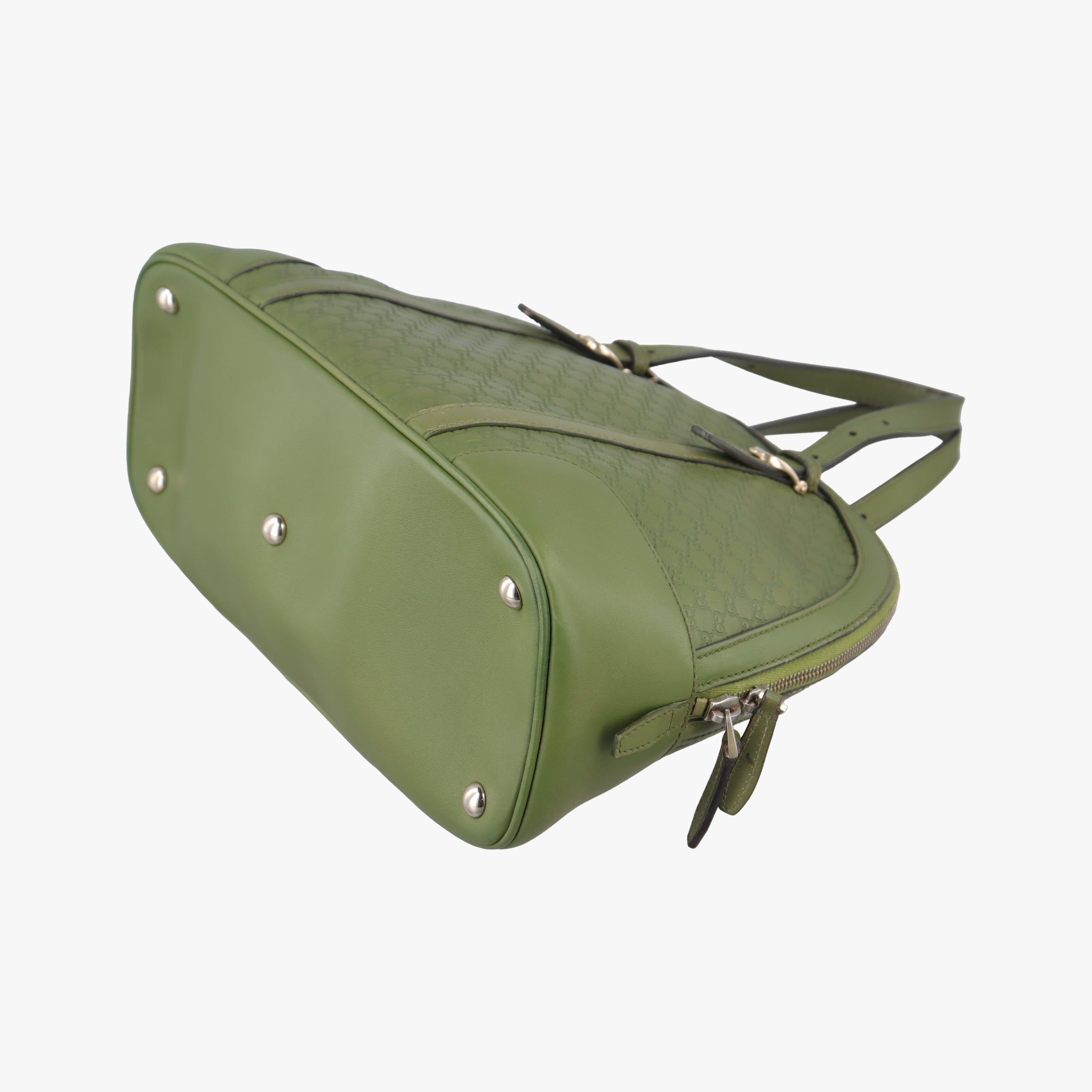 Vintage Gucci Microguccissima Green Leather 309617 handbag | stylenewstar