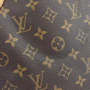Pre-owned Louis Vuitton LOCKIT Brown Monogram Canvas M40102 handbag | stylenewstar