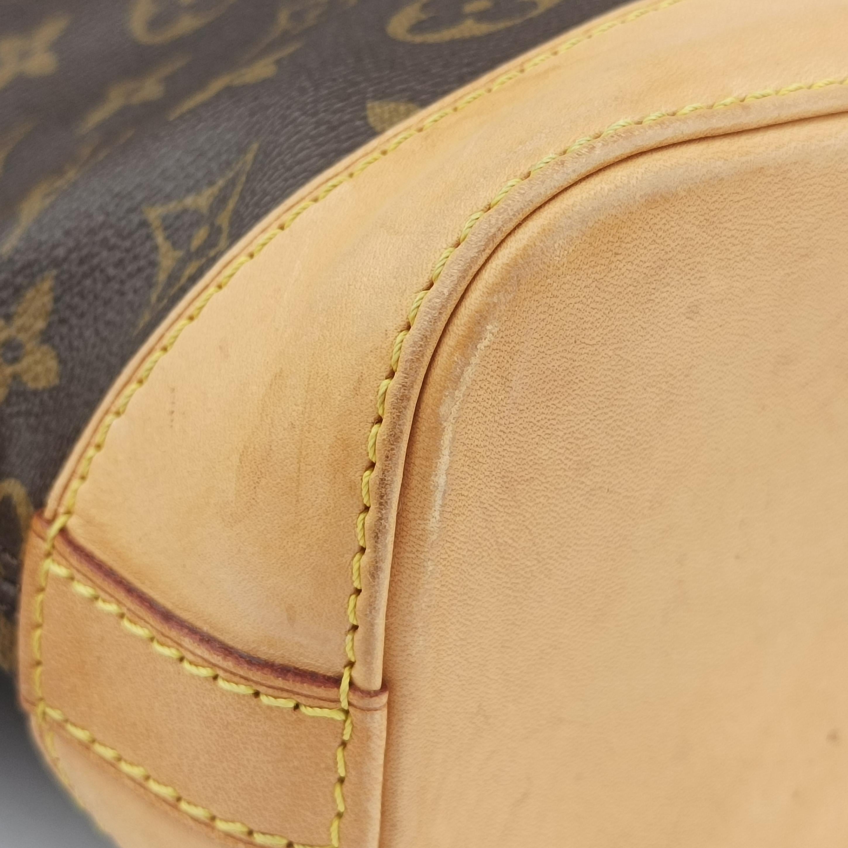 Pre-owned Louis Vuitton LOCKIT Brown Monogram Canvas M40102 handbag | stylenewstar