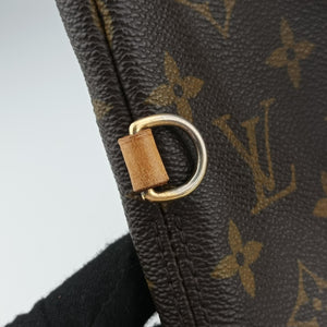 Pre-owned Louis Vuitton LOCKIT Brown Monogram Canvas M40102 handbag | stylenewstar