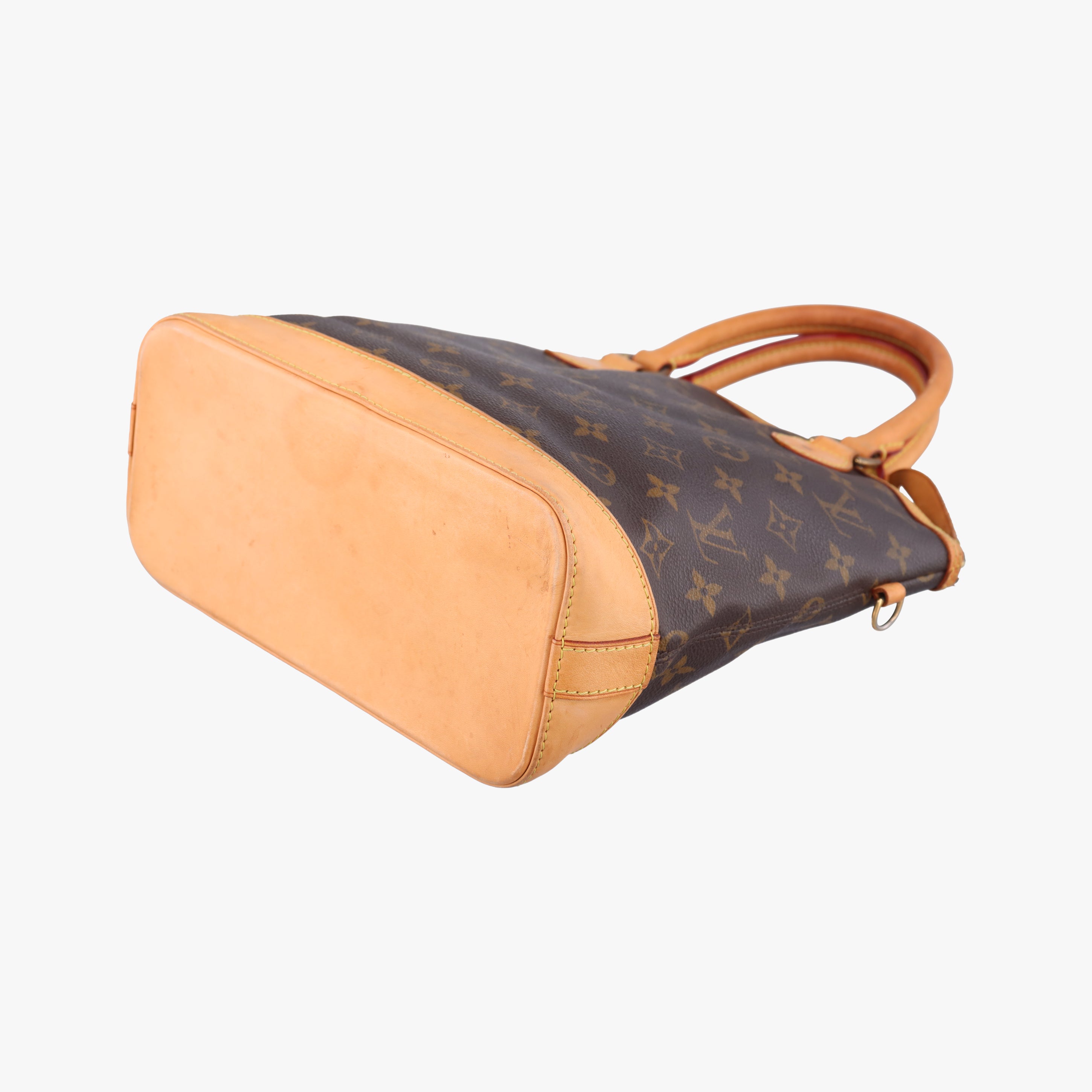 Pre-owned Louis Vuitton LOCKIT Brown Monogram Canvas M40102 handbag | stylenewstar