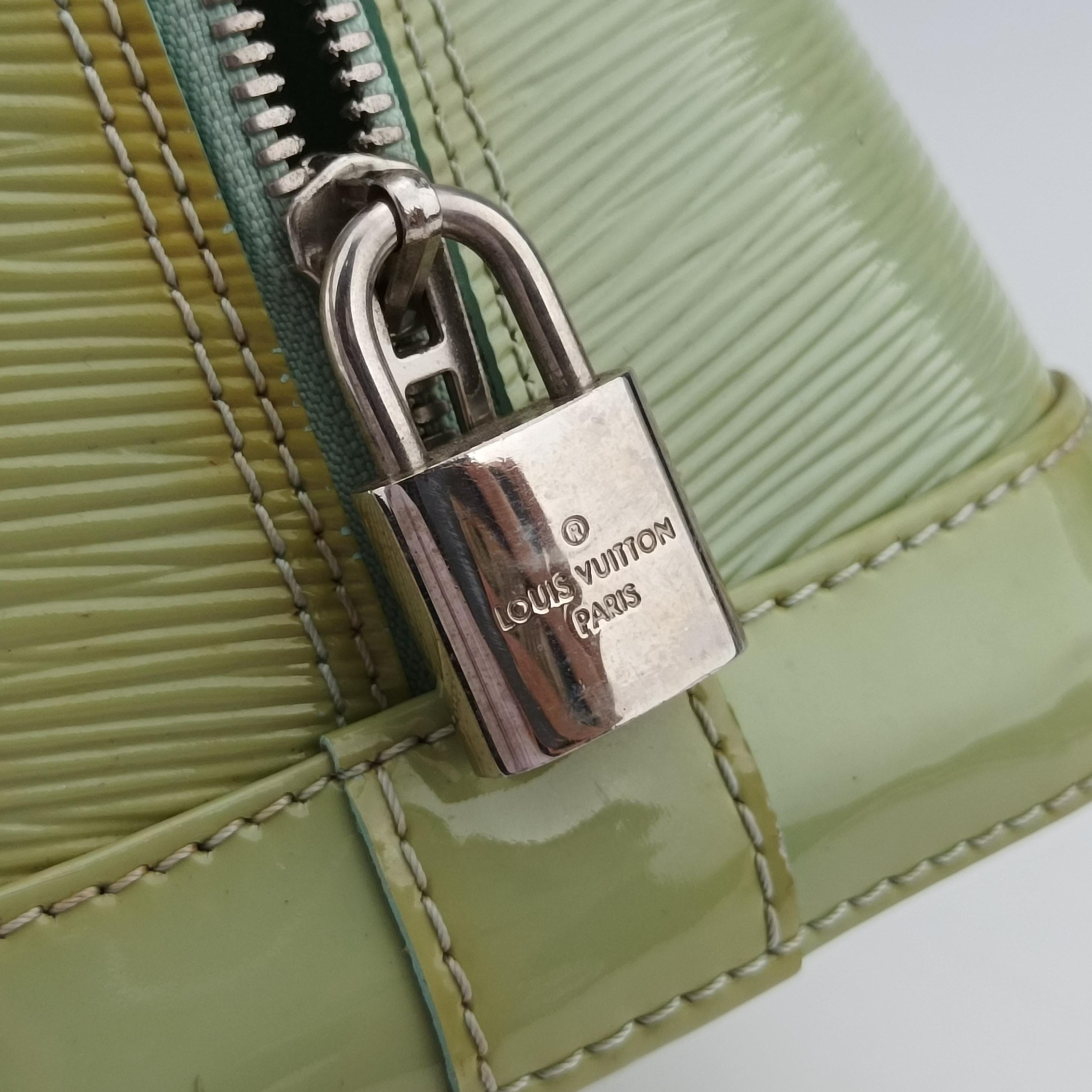 Pre-owned Louis Vuitton Alma PM Amando Electric epi M40625 handbag | stylenewstar