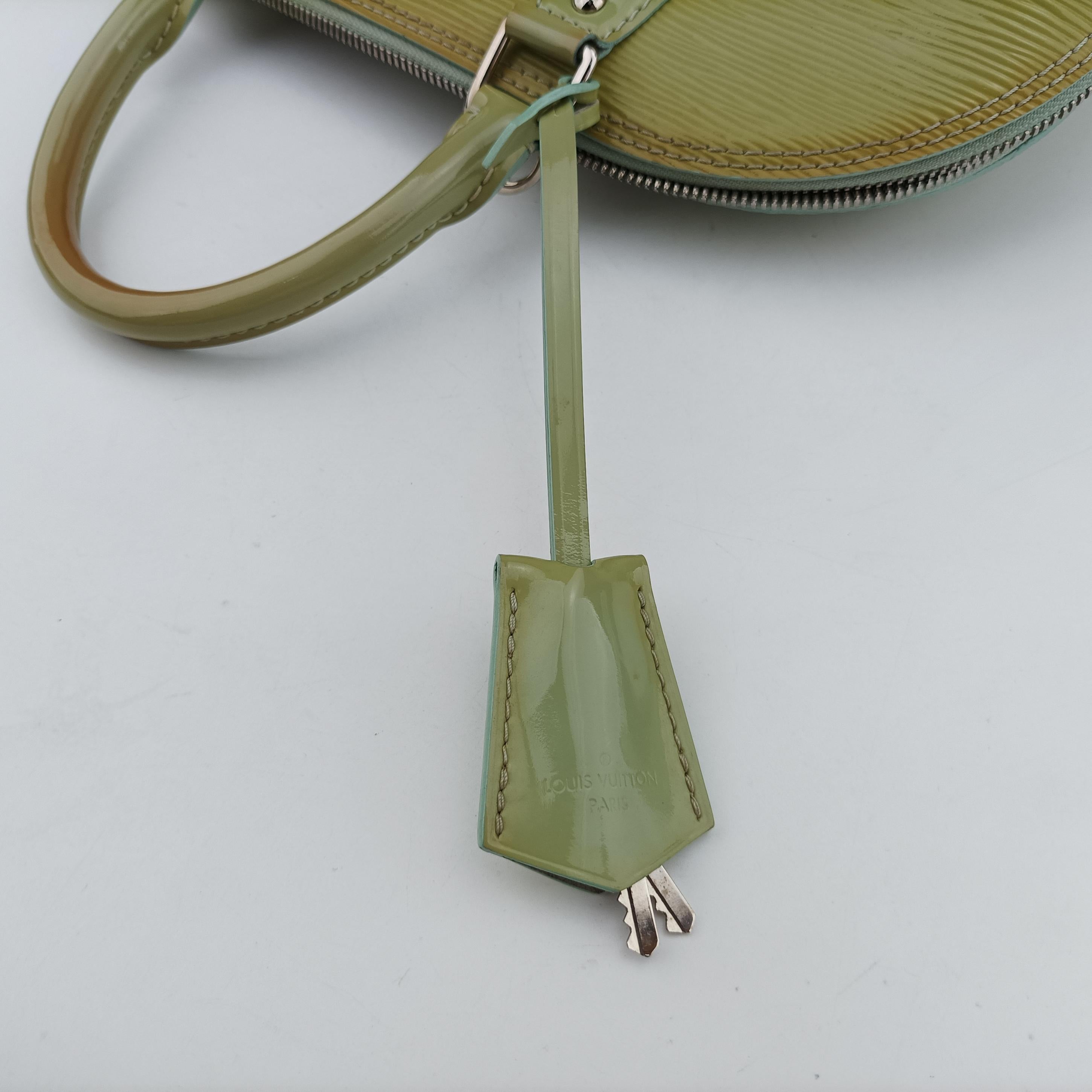 Pre-owned Louis Vuitton Alma PM Amando Electric epi M40625 handbag | stylenewstar