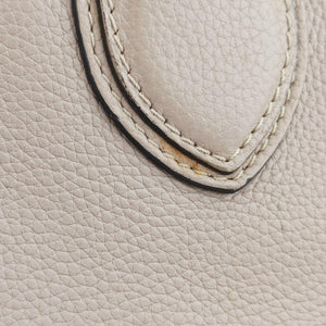 Secondhand Celine luggage mini shopper Beige leather  handbag | stylenewstar