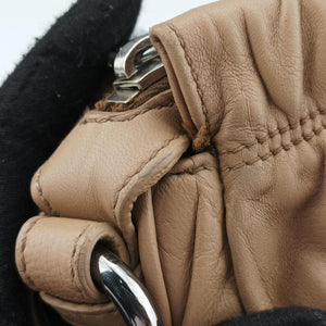 Secondhand Prada Gaufre Beige lambskin BN1702 shoulderbag | stylenewstar