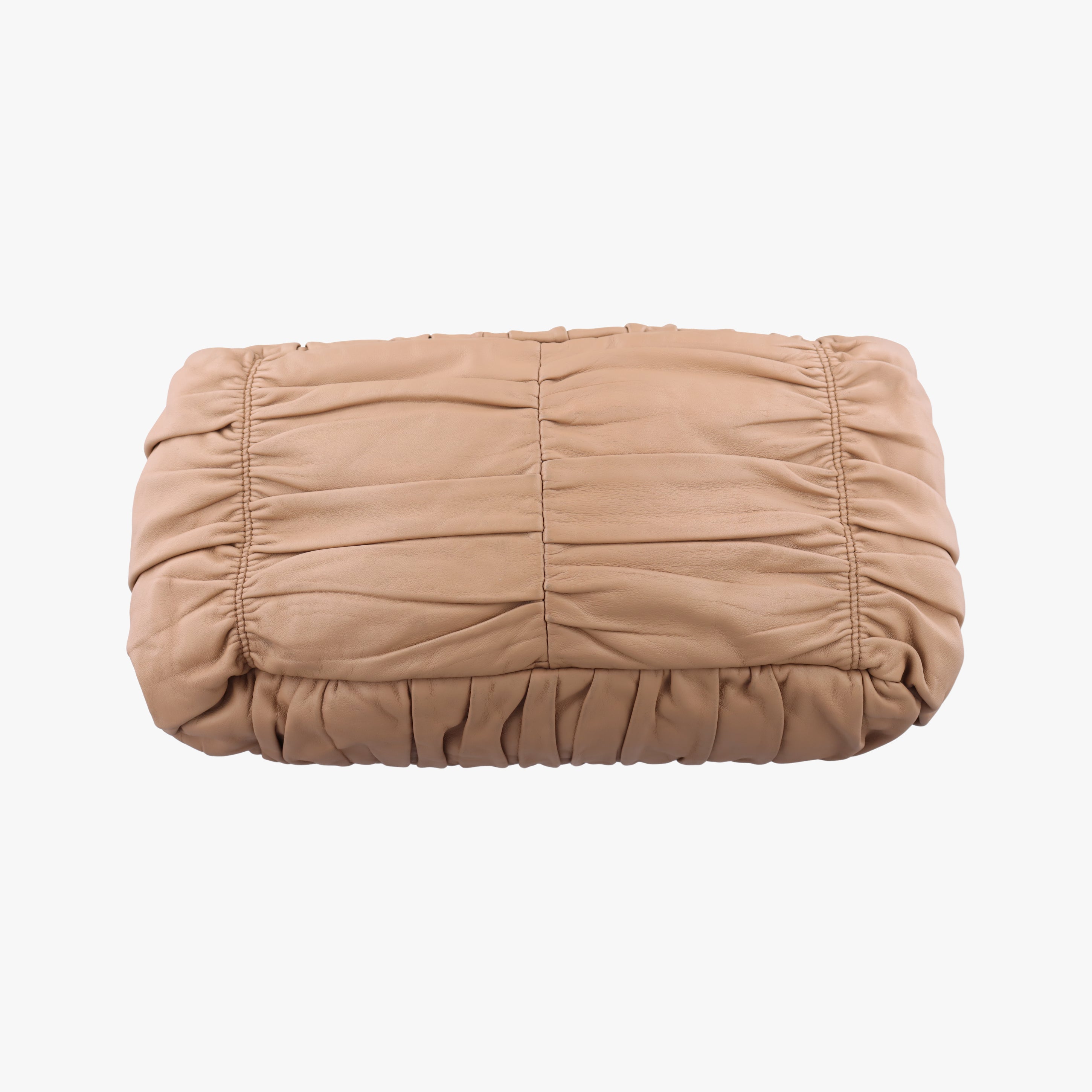 Secondhand Prada Gaufre Beige lambskin BN1702 shoulderbag | stylenewstar