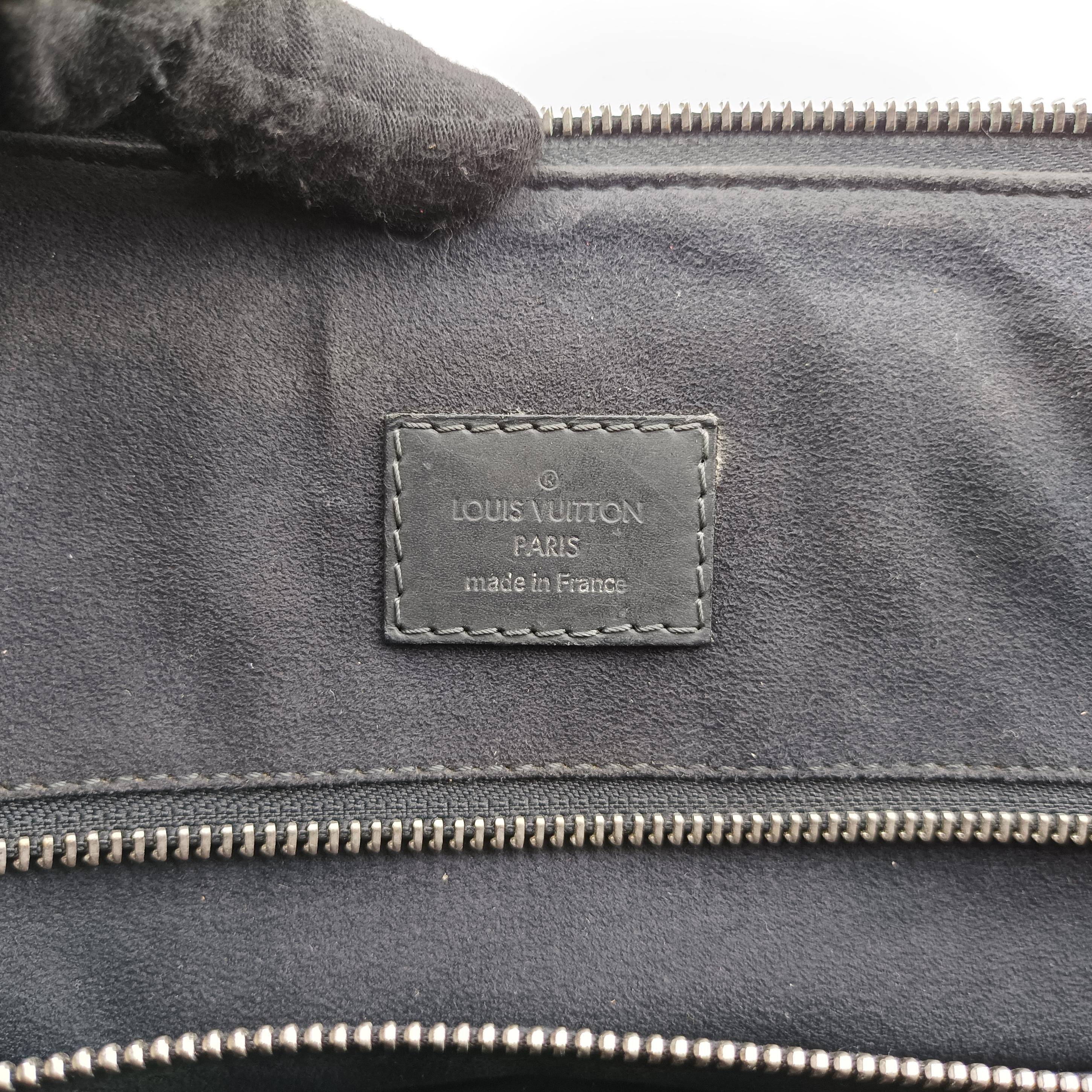 Pre-owned Louis Vuitton Messenger Greenwich Navy×Noir Damier Cobalt N41348 shoulderbag | stylenewstar