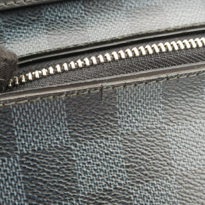 Pre-owned Louis Vuitton Messenger Greenwich Navy×Noir Damier Cobalt N41348 shoulderbag | stylenewstar