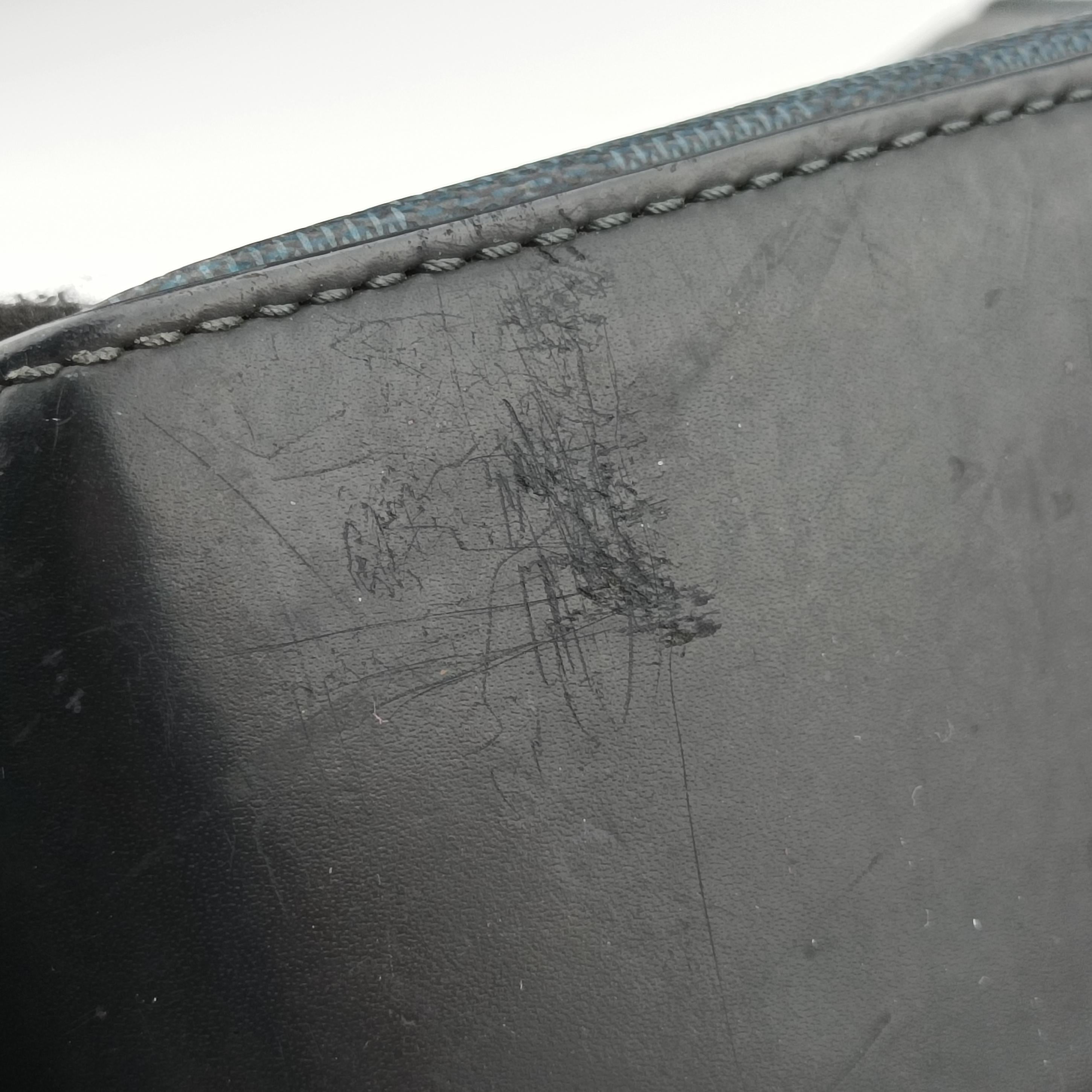 Pre-owned Louis Vuitton Messenger Greenwich Navy×Noir Damier Cobalt N41348 shoulderbag | stylenewstar