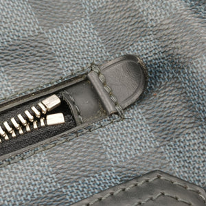 Pre-owned Louis Vuitton Messenger Greenwich Navy×Noir Damier Cobalt N41348 shoulderbag | stylenewstar