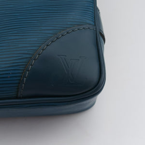 Secondhand Louis Vuitton PDV Briefcase blue Epi M41144 handbag | stylenewstar