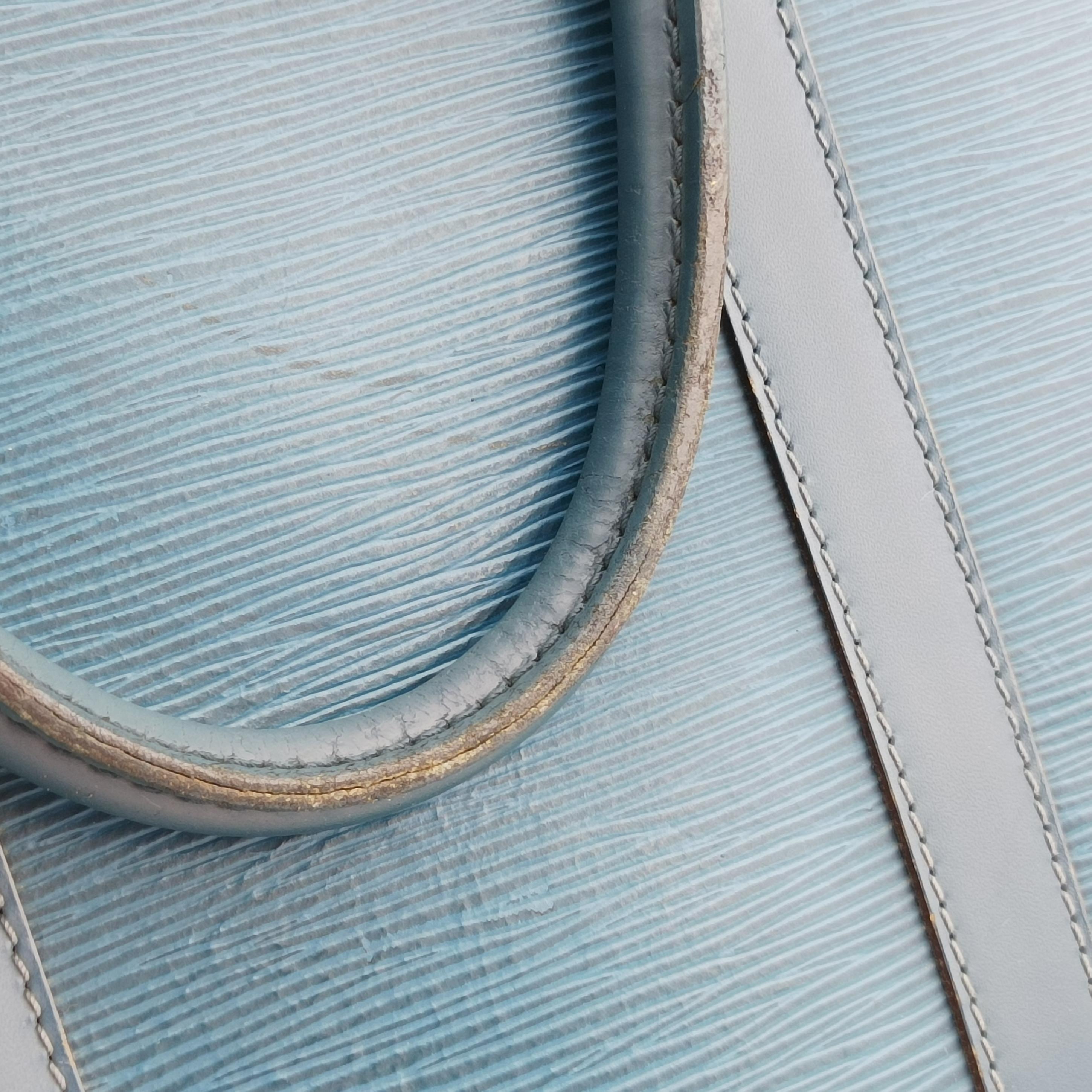 Secondhand Louis Vuitton PDV Briefcase blue Epi M41144 handbag | stylenewstar