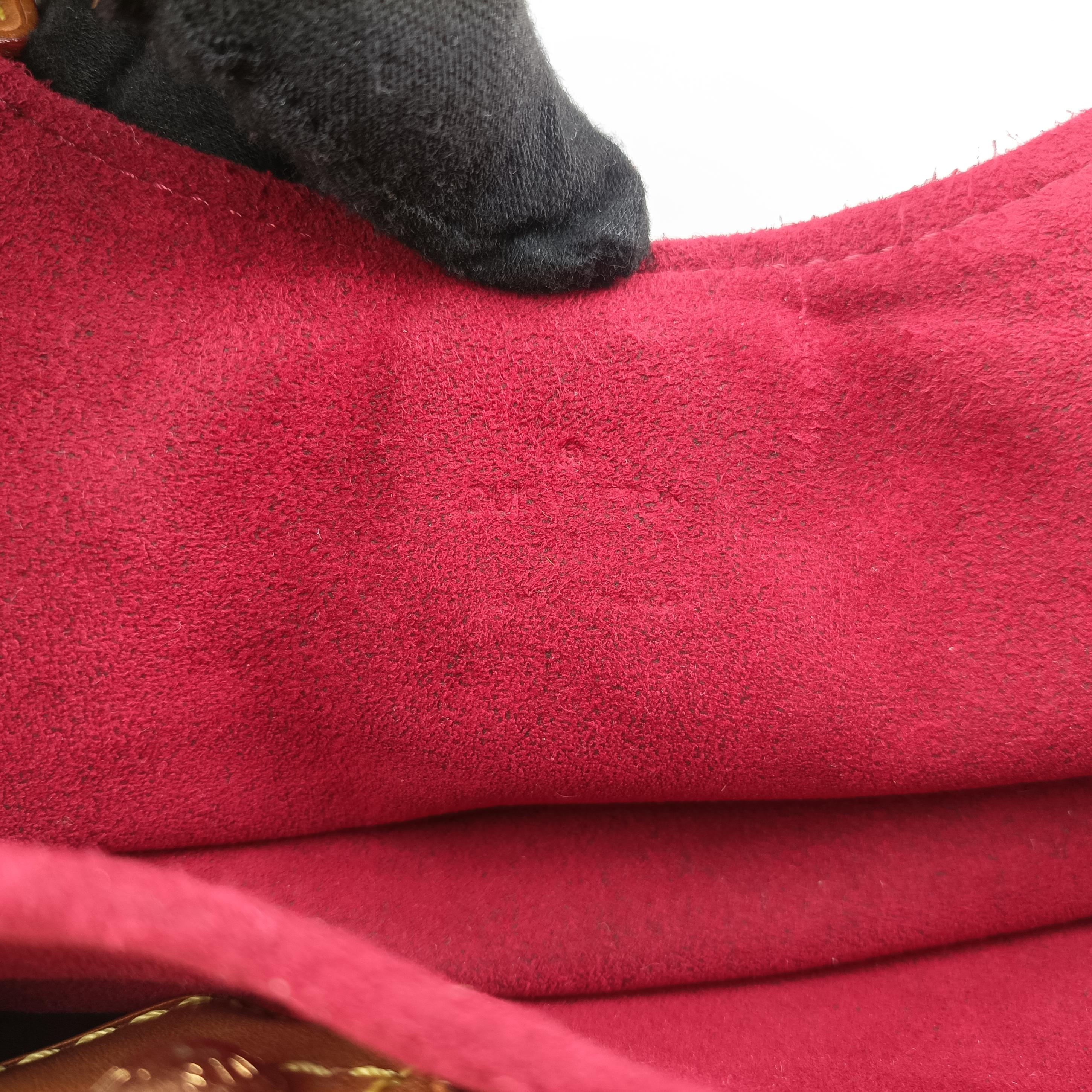 Pre-owned Louis Vuitton URSULA white Monogram Multicolor M40123 handbag | stylenewstar