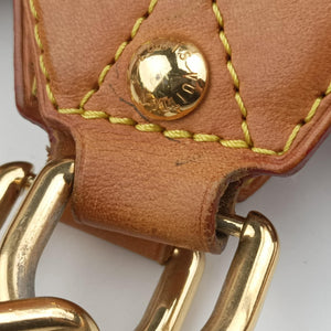 Pre-owned Louis Vuitton URSULA white Monogram Multicolor M40123 handbag | stylenewstar