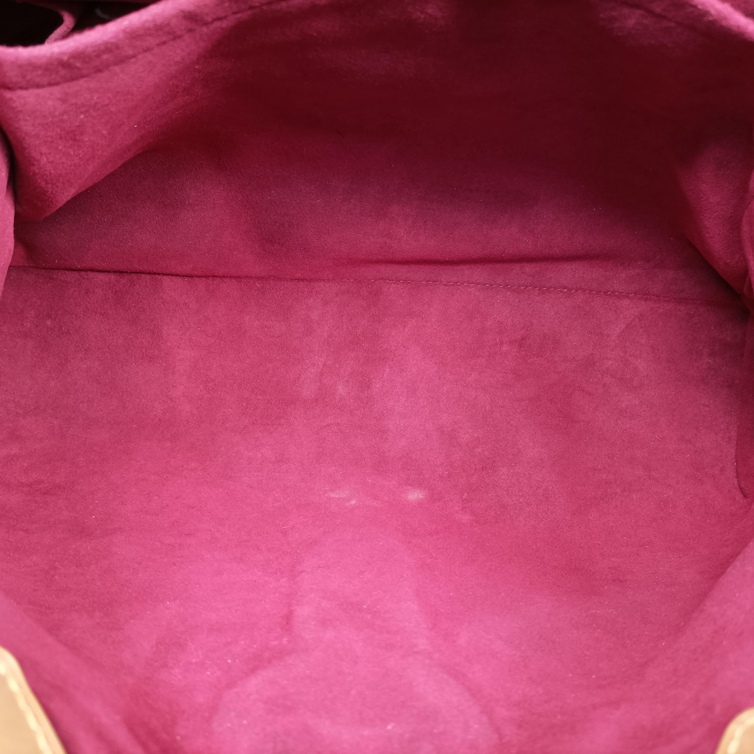 Pre-owned Louis Vuitton URSULA white Monogram Multicolor M40123 handbag | stylenewstar