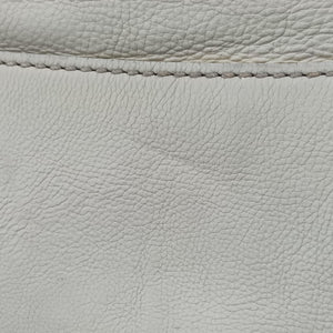 Pre-owned Prada 三角ロゴ Grey Nappa Leather  shoulderbag | stylenewstar