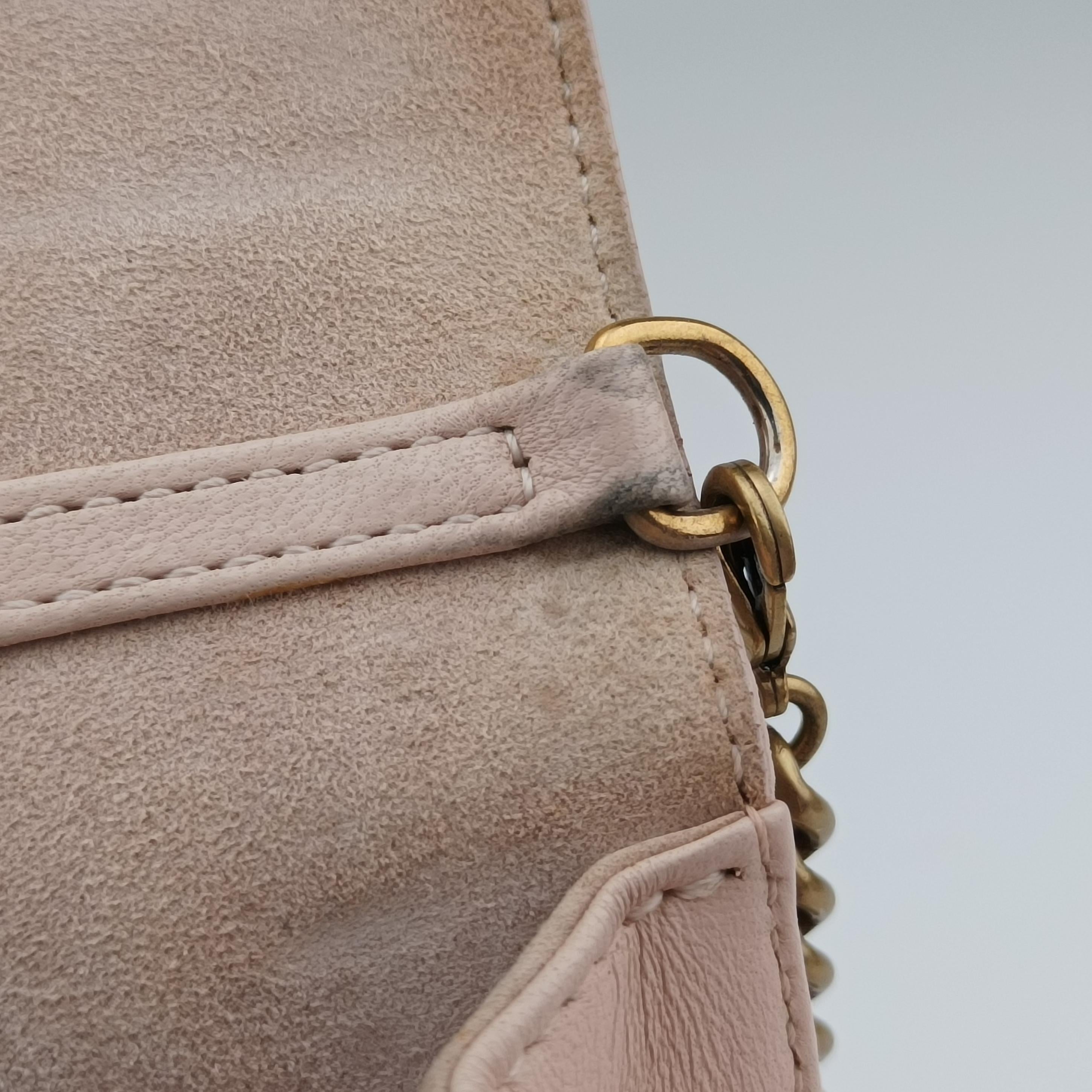 Pre-owned Christian Dior Diorama Pink Leather  shoulderbag | stylenewstar