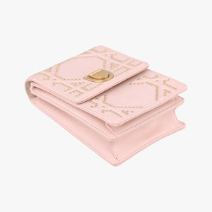 Pre-owned Christian Dior Diorama Pink Leather  shoulderbag | stylenewstar