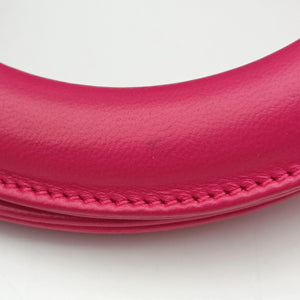 Pre-owned Christian Dior Lady Dior Rose lambskin  shoulderbag | stylenewstar