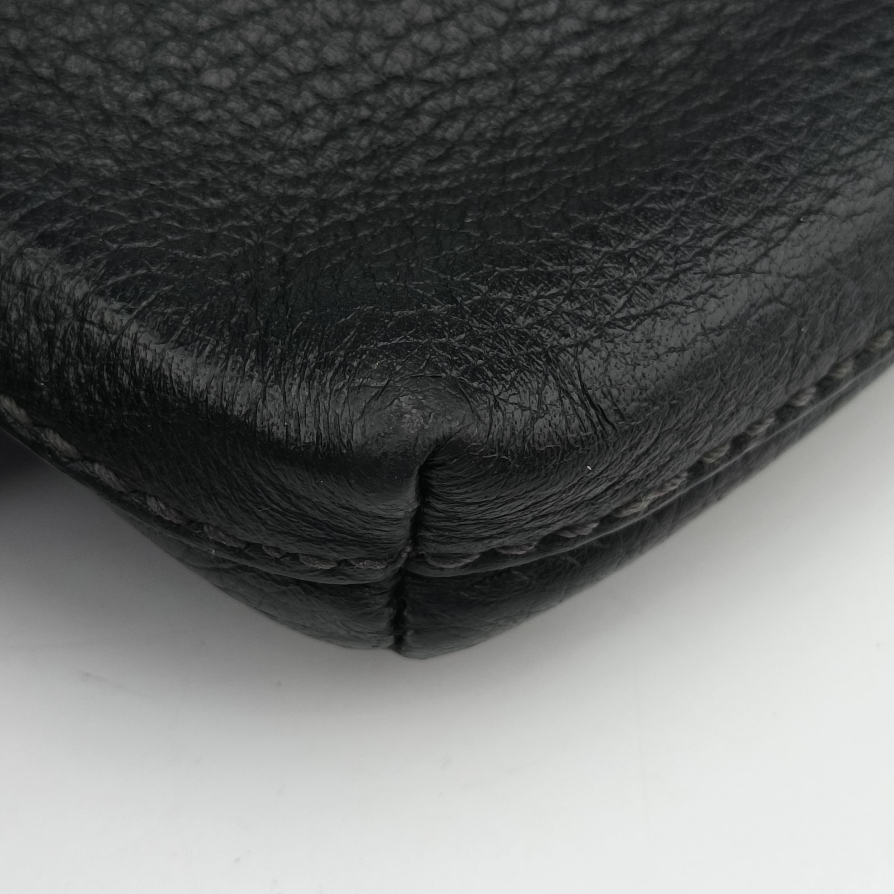 Pre-owned Dolce & Gabbana Bolsa Tiracolo Micol Marrom Black Leather  shoulderbag | stylenewstar