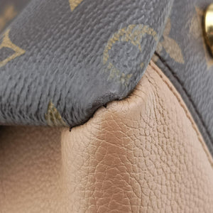 Pre-owned Louis Vuitton PALLAS MARRON×HAVANE Monogram Canvas M40907 shoulderbag | stylenewstar