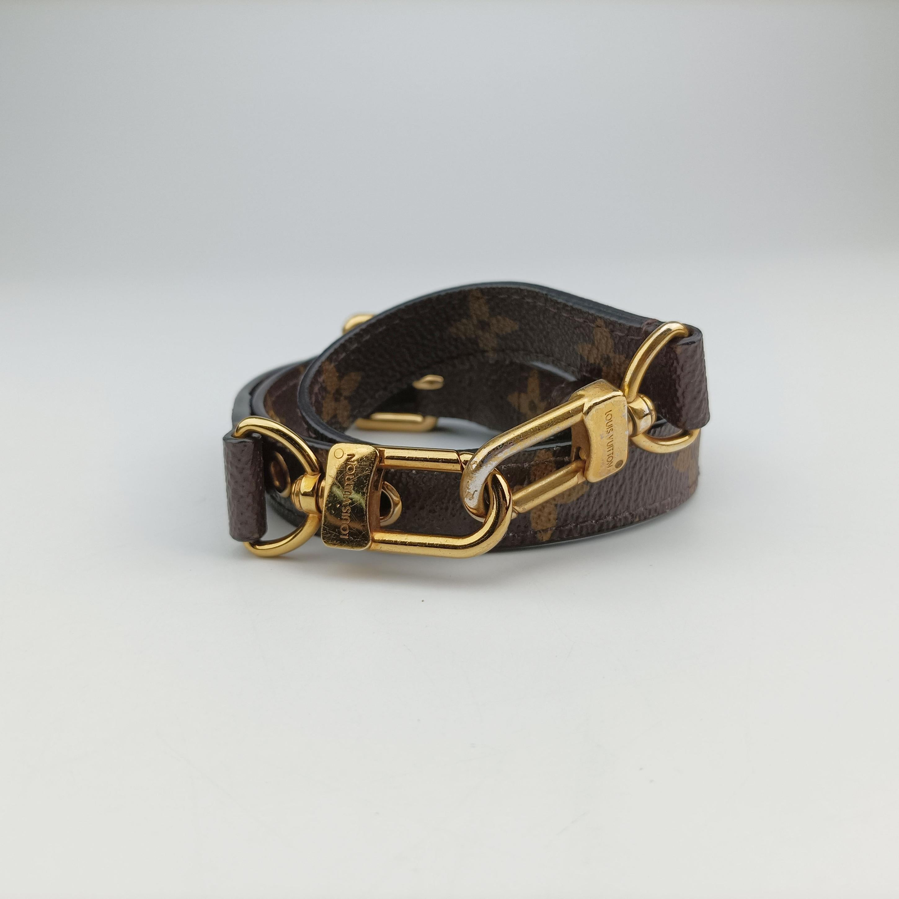 Pre-owned Louis Vuitton PALLAS MARRON×HAVANE Monogram Canvas M40907 shoulderbag | stylenewstar