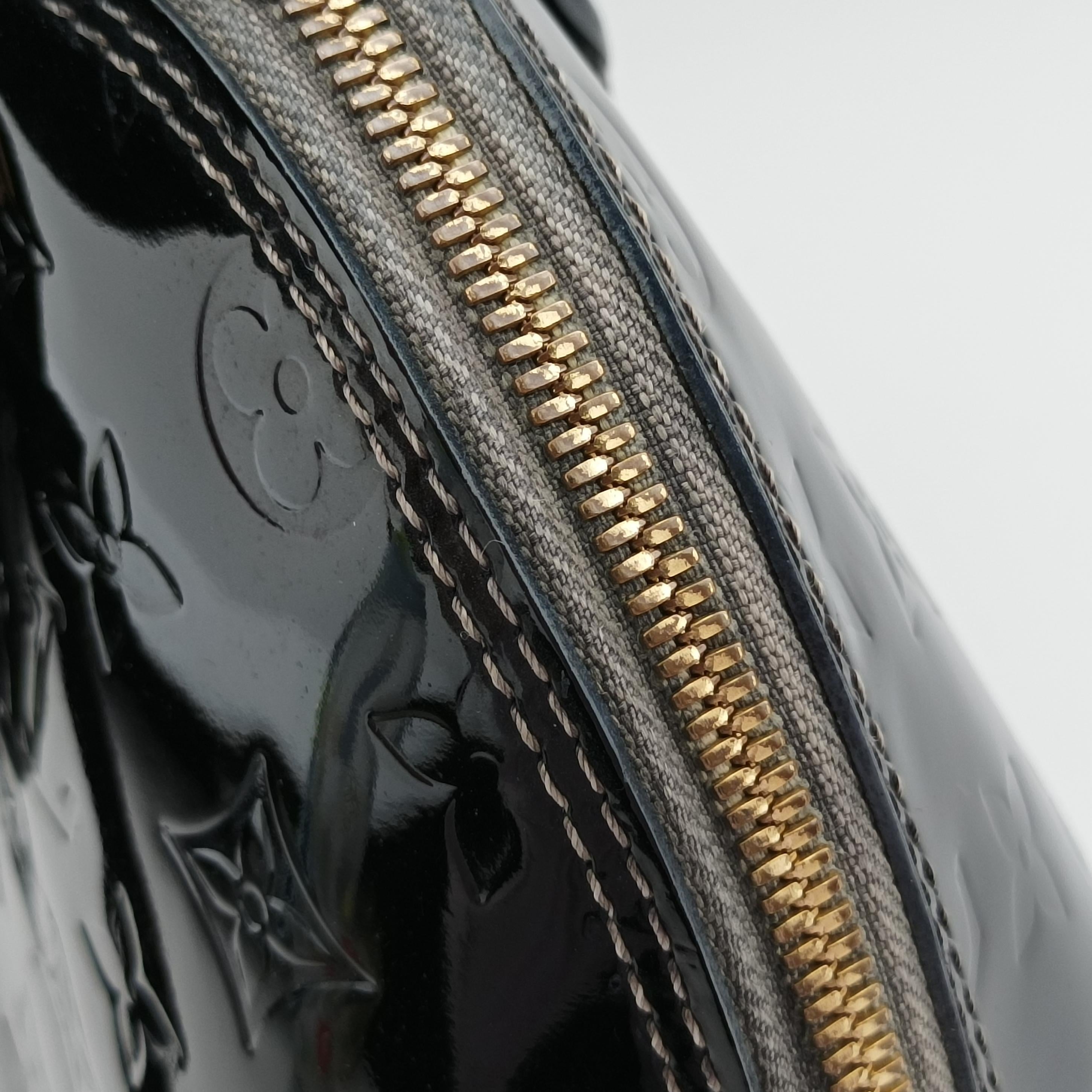 Pre-owned Louis Vuitton Alma　PM AMARANTE Vernis M91611 handbag | stylenewstar