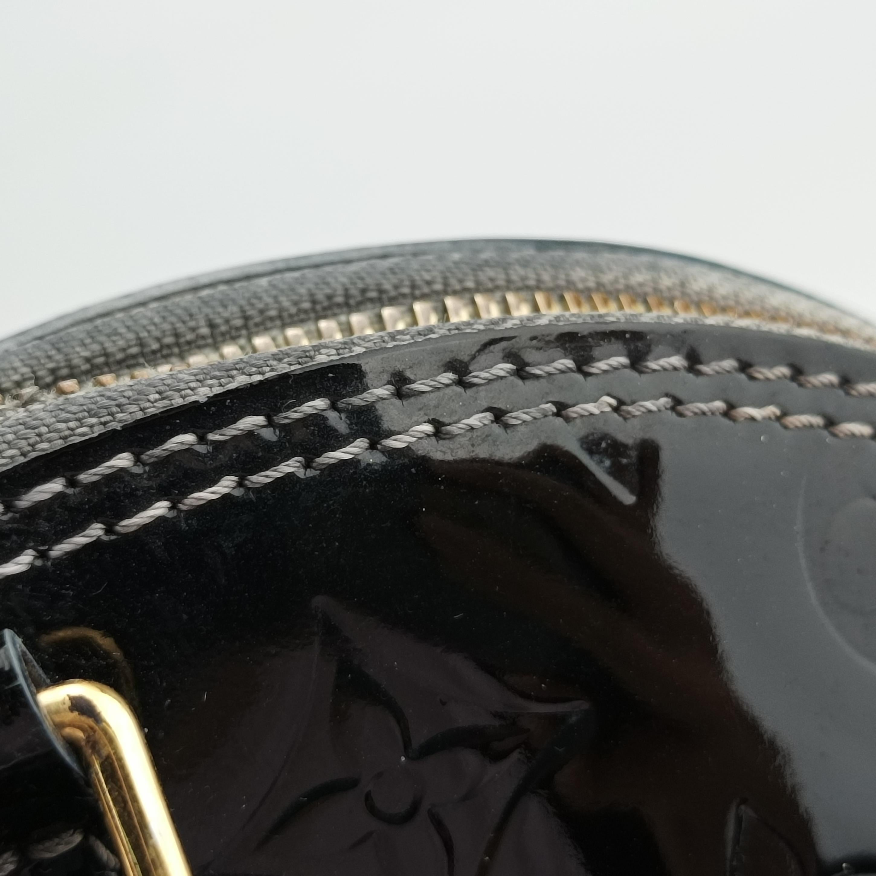 Pre-owned Louis Vuitton Alma　PM AMARANTE Vernis M91611 handbag | stylenewstar