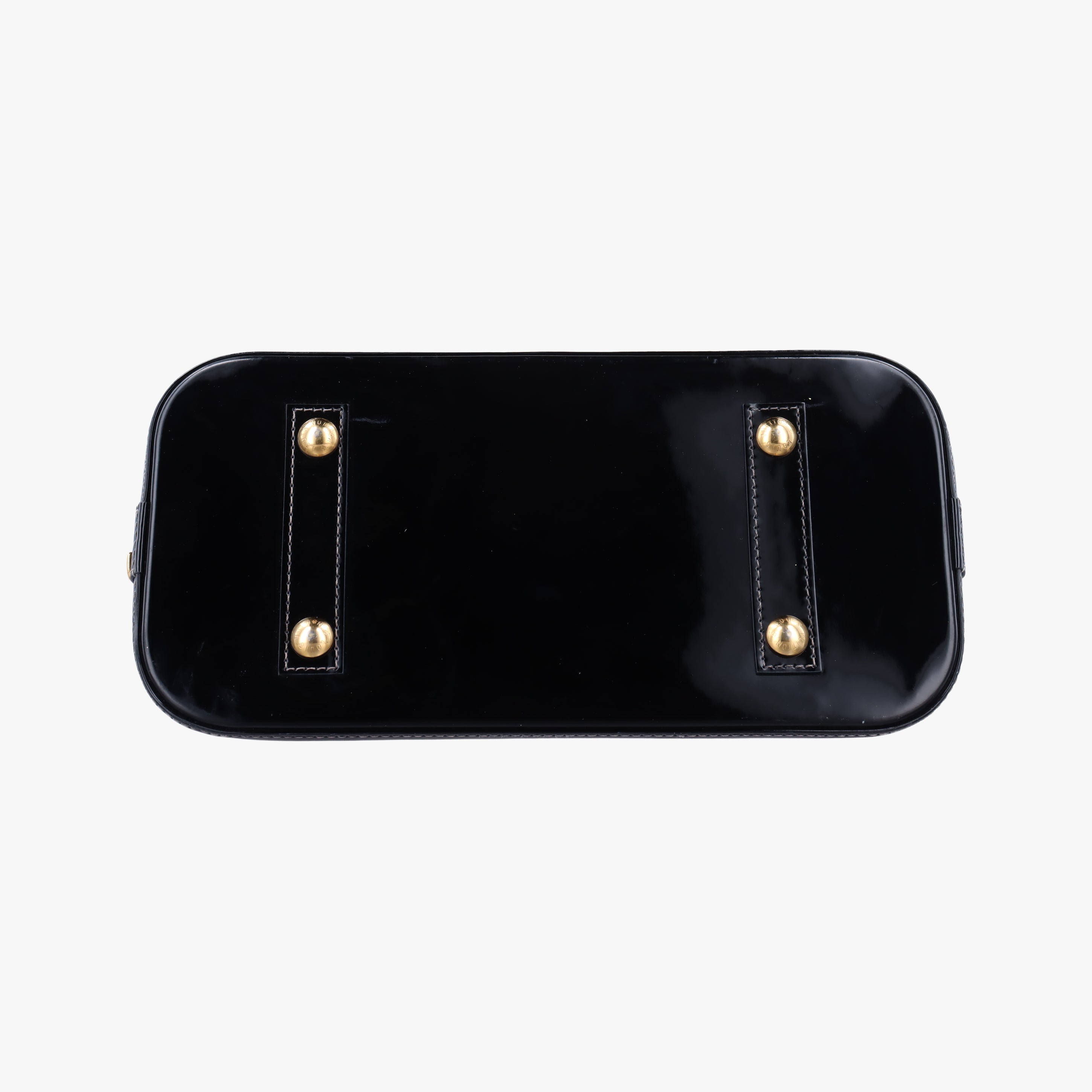 Pre-owned Louis Vuitton Alma　PM AMARANTE Vernis M91611 handbag | stylenewstar