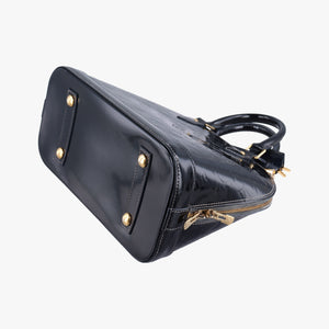 Pre-owned Louis Vuitton Alma　PM AMARANTE Vernis M91611 handbag | stylenewstar