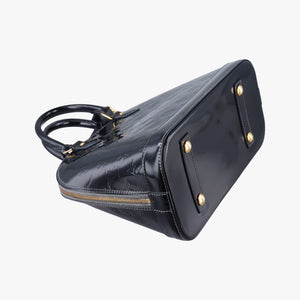 Pre-owned Louis Vuitton Alma　PM AMARANTE Vernis M91611 handbag | stylenewstar