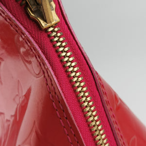 Pre-owned Louis Vuitton Alma GM Rose Pop Vernis M93625 handbag | stylenewstar