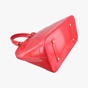 Pre-owned Louis Vuitton Alma GM Rose Pop Vernis M93625 handbag | stylenewstar