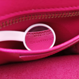 Pre-owned Yves Saint Laurent BABY CABAS Pink Leather 394461 shoulderbag | stylenewstar