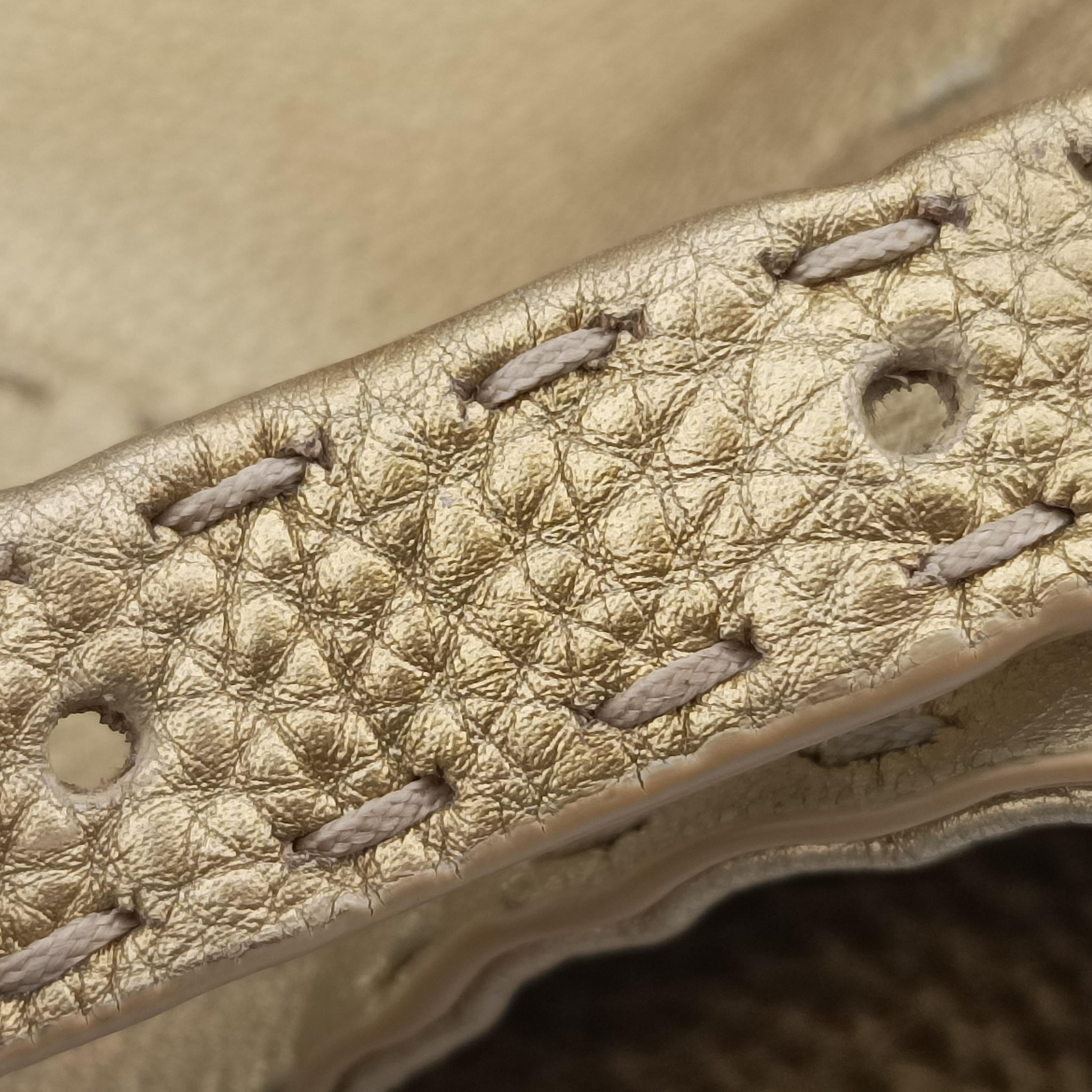 Pre-owned Fendi Selleria Golden Leather 8BR489 shoulderbag | stylenewstar