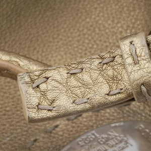 Pre-owned Fendi Selleria Golden Leather 8BR489 shoulderbag | stylenewstar