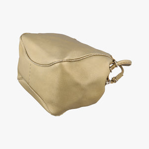 Pre-owned Fendi Selleria Golden Leather 8BR489 shoulderbag | stylenewstar