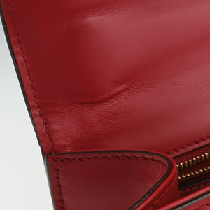 Secondhand Gucci Sylvie Red×navy Leather 421882 shoulderbag | stylenewstar