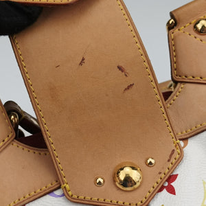 Secondhand Louis Vuitton URSULA white Monogram Multicolor M40123 handbag | stylenewstar