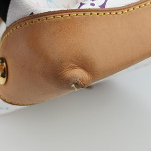 Secondhand Louis Vuitton URSULA white Monogram Multicolor M40123 handbag | stylenewstar