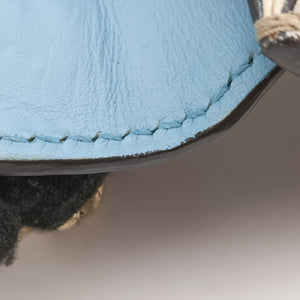 Pre-owned Gucci Padlock Beige x Blue x Multicolor PVC coated canvas 409487 shoulderbag | stylenewstar