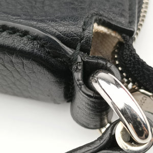 Pre-owned Gucci Interlocking G Logo Soho Messenger Black Leather 322059 shoulderbag | stylenewstar