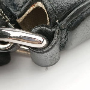 Pre-owned Gucci Interlocking G Logo Soho Messenger Black Leather 322059 shoulderbag | stylenewstar