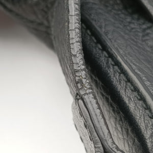 Pre-owned Gucci Interlocking G Logo Soho Messenger Black Leather 322059 shoulderbag | stylenewstar