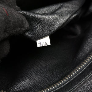 Pre-owned Prada NERO Blue SAFFIANO leather VA1066 shoulderbag | stylenewstar