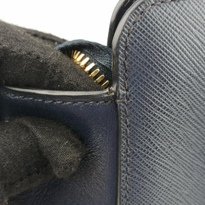Secondhand Prada Monochrome Navy SAFFIANO Leather 1BA113 shoulderbag | stylenewstar
