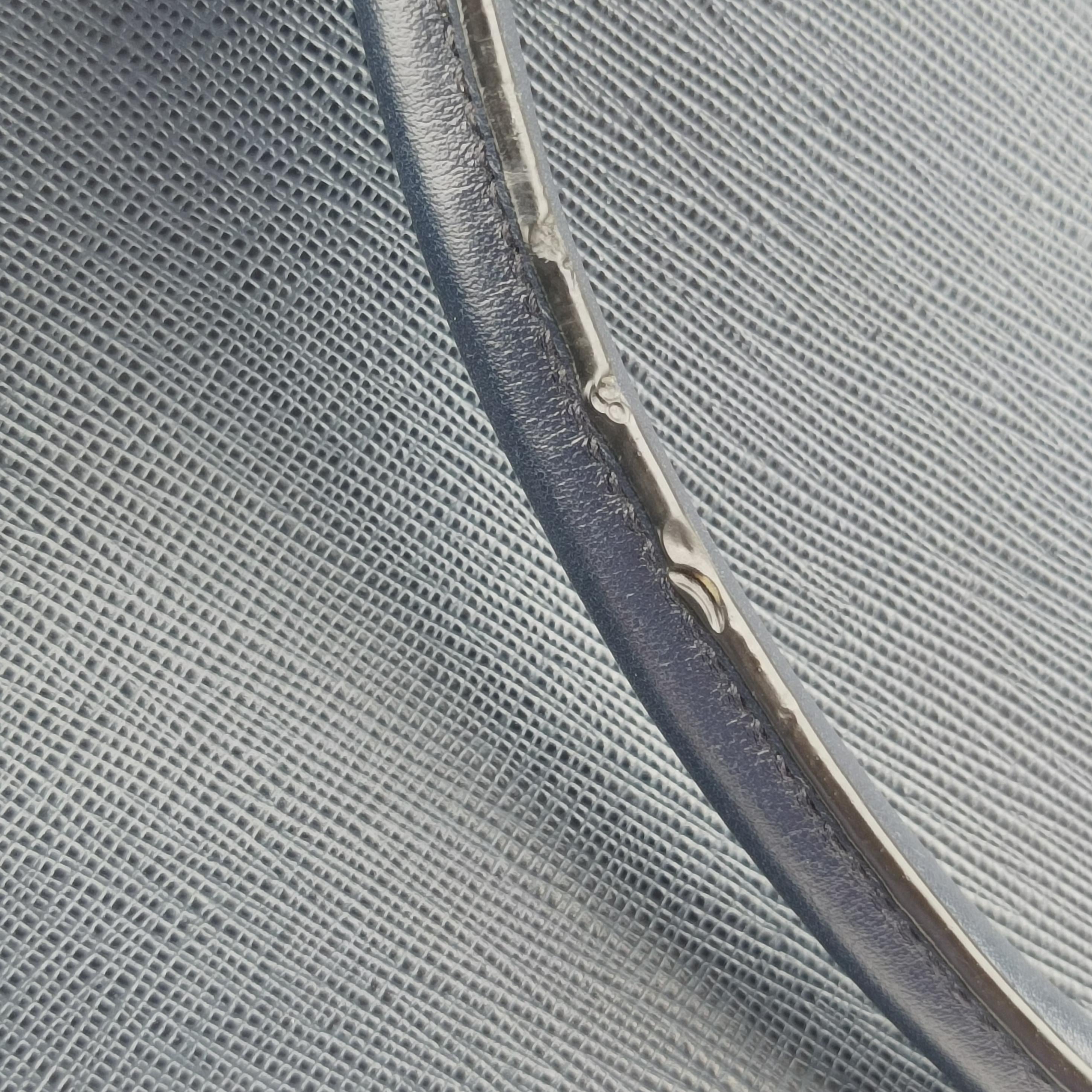 Secondhand Prada Monochrome Navy SAFFIANO Leather 1BA113 shoulderbag | stylenewstar