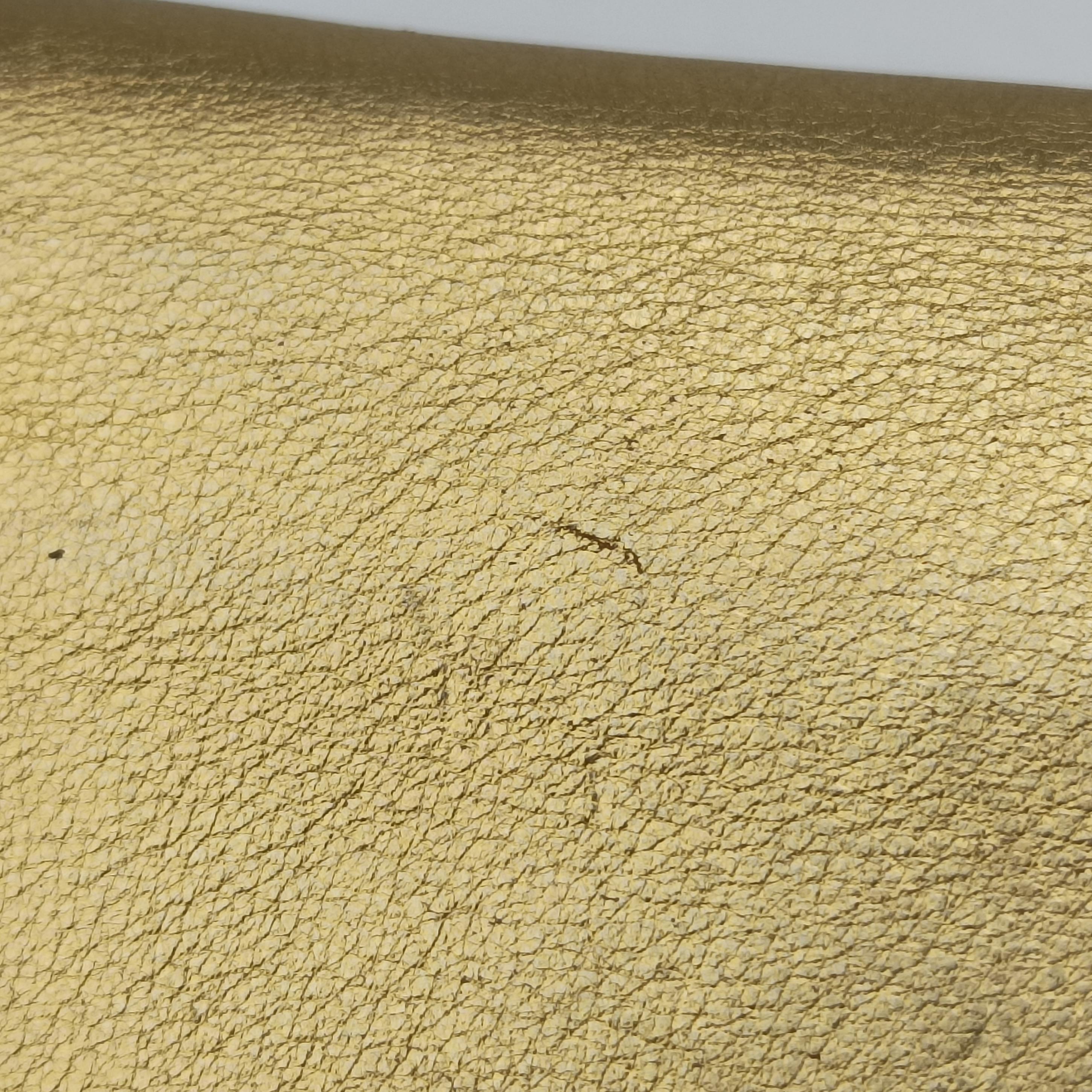 Pre-owned Yves Saint Laurent KATE Golden Leather 377829 shoulderbag | stylenewstar