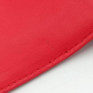 Pre-owned Bottega Veneta Intrecciato Nappa Rialto Red Leather  shoulderbag | stylenewstar